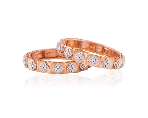 Rose Gold Fusion Bangle