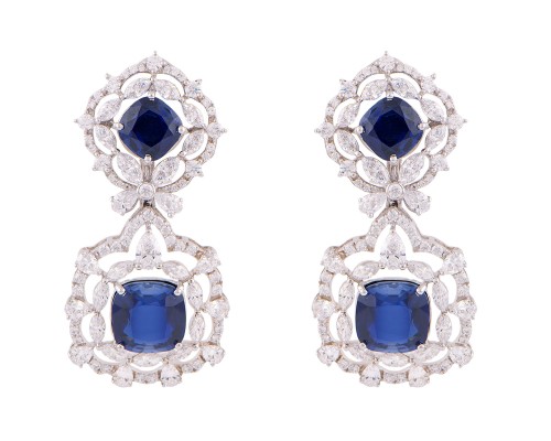 Sapphire Cocktail Danglers