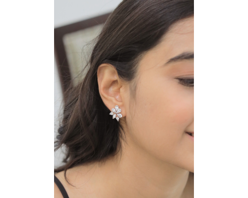 Dewdrop studs