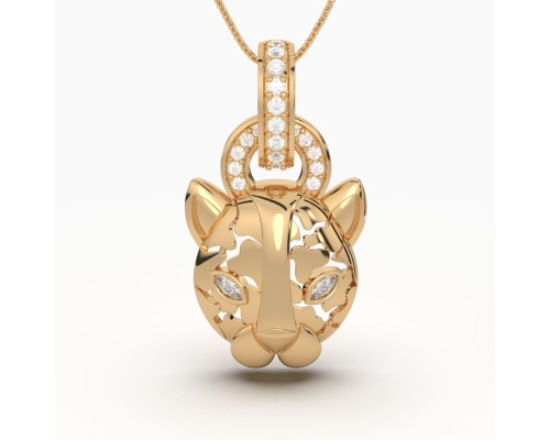 Regal roar pendant