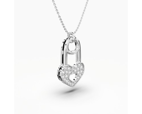 Love Lock pendant 