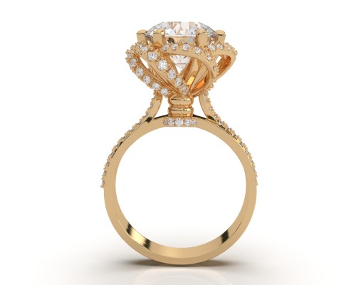 Bloom Solitaire ring.
