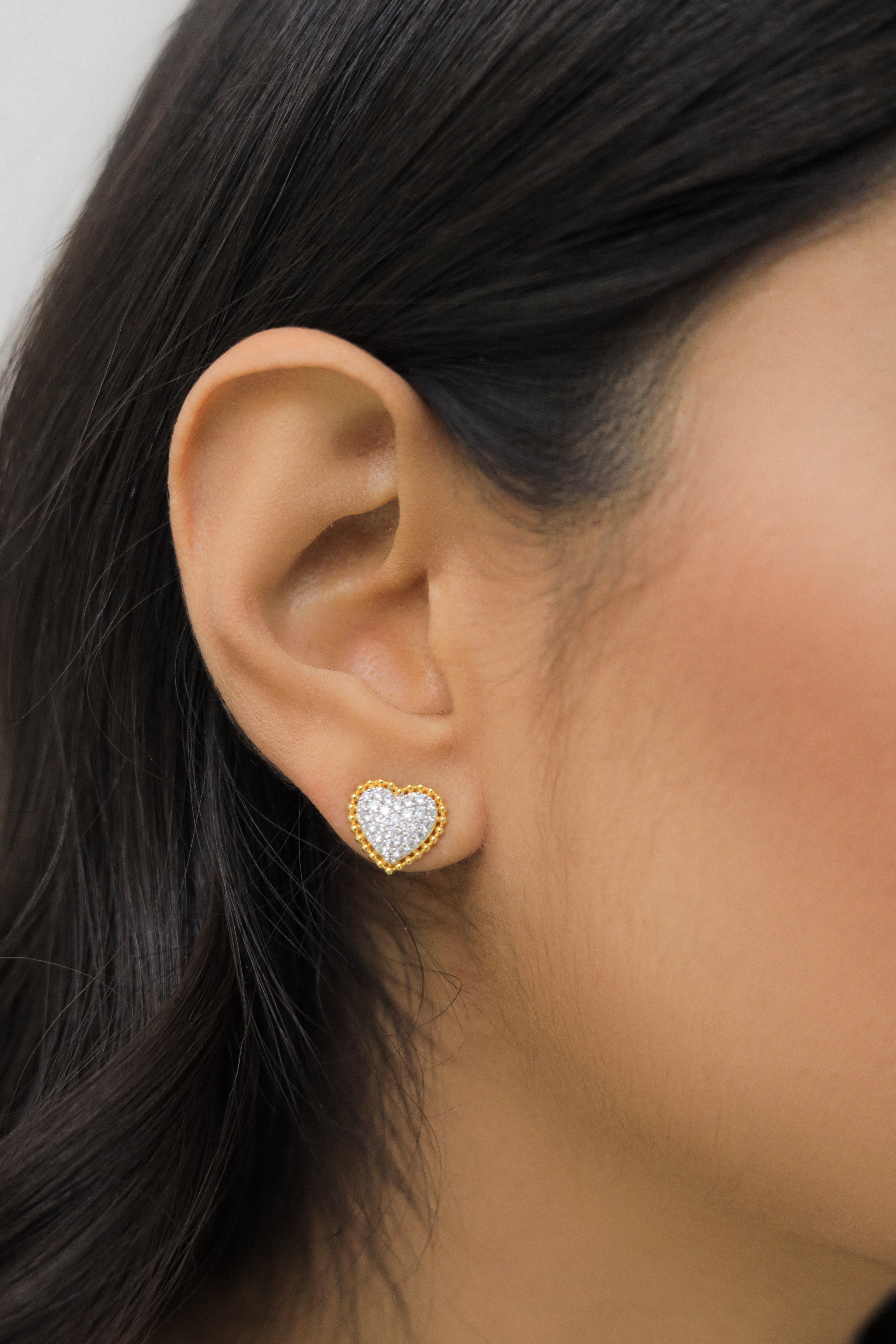 2 in 1 Amore earrings
