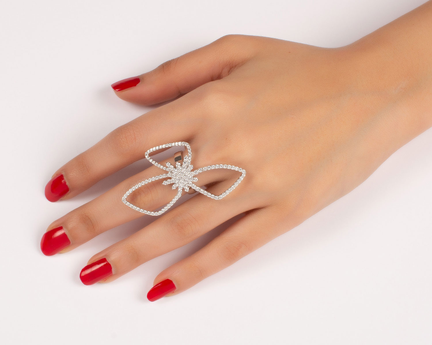 Neelam Slender Rose Gold Plated Finger Ring For Girls and Women (JYONA  FASHION)