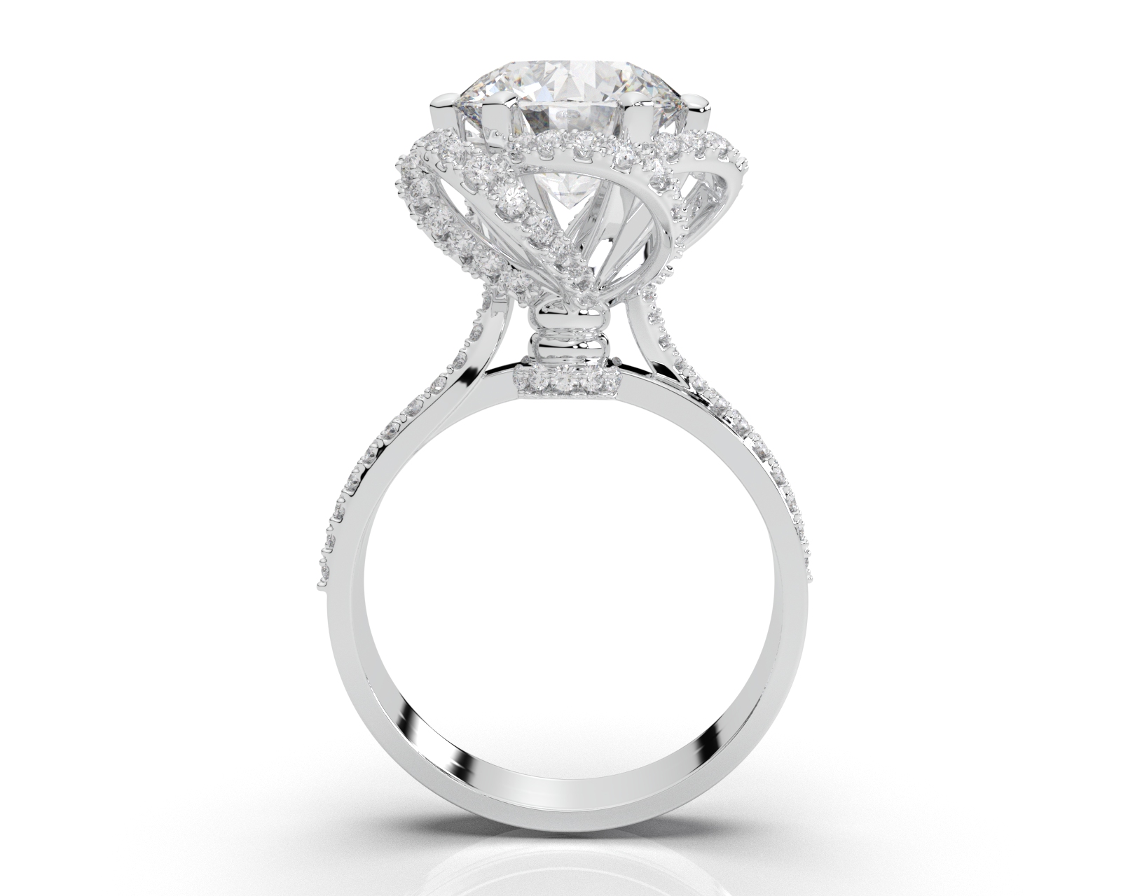 Bloom Solitaire ring.