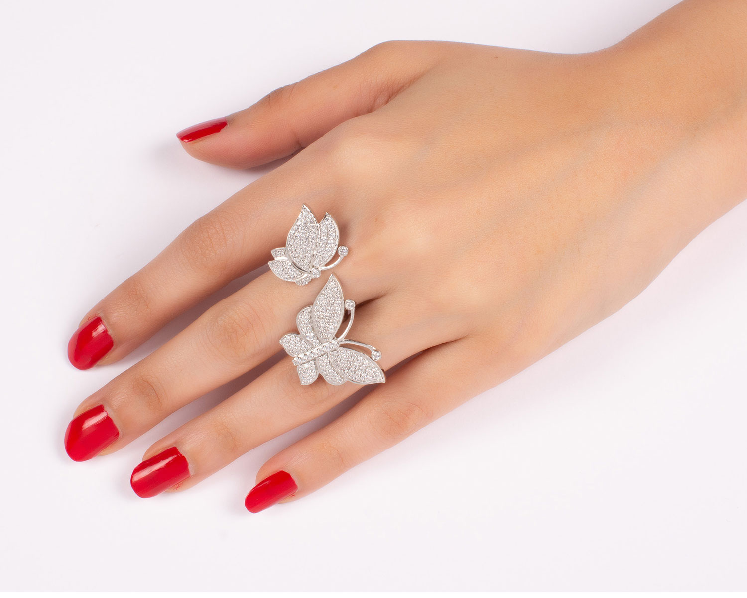 The Two Butterfly Ring